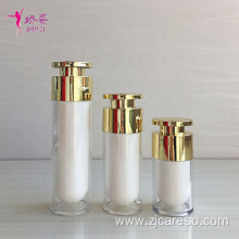 50ml Cylinder Shape Cosmetic Bottle with heart-shaped pump